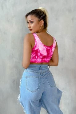 Honeybum To Dye For Seamless Top SALE