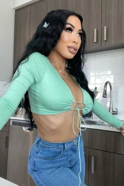 Honeybum Wish You Were Here Crop Top