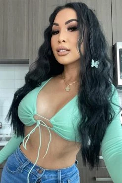 Honeybum Wish You Were Here Crop Top